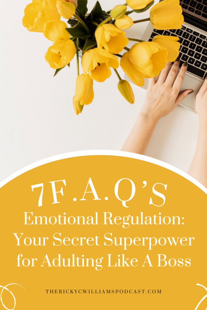 Ricky C Williams of The Ricky C Williams Podcast Emotional Regulation Secret Suprerpower