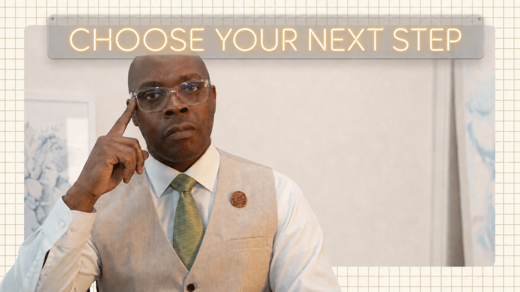 Ricky C Williams of The Ricky C Williams Podcast Choose Your Next Step