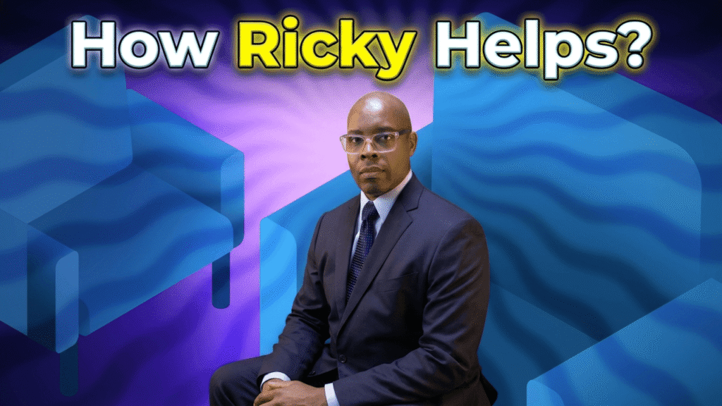 Ricky C Williams of The Ricky C Williams Podcast How Ricky Helps