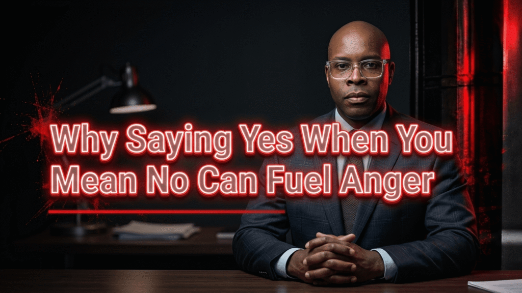 Ricky C Williams of The Ricky C Williams Podcast Saying Yes Mean No